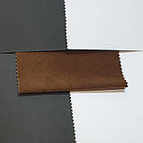 Тканина антикоготь флок Фінт світло-коричневого кольору, фото 2