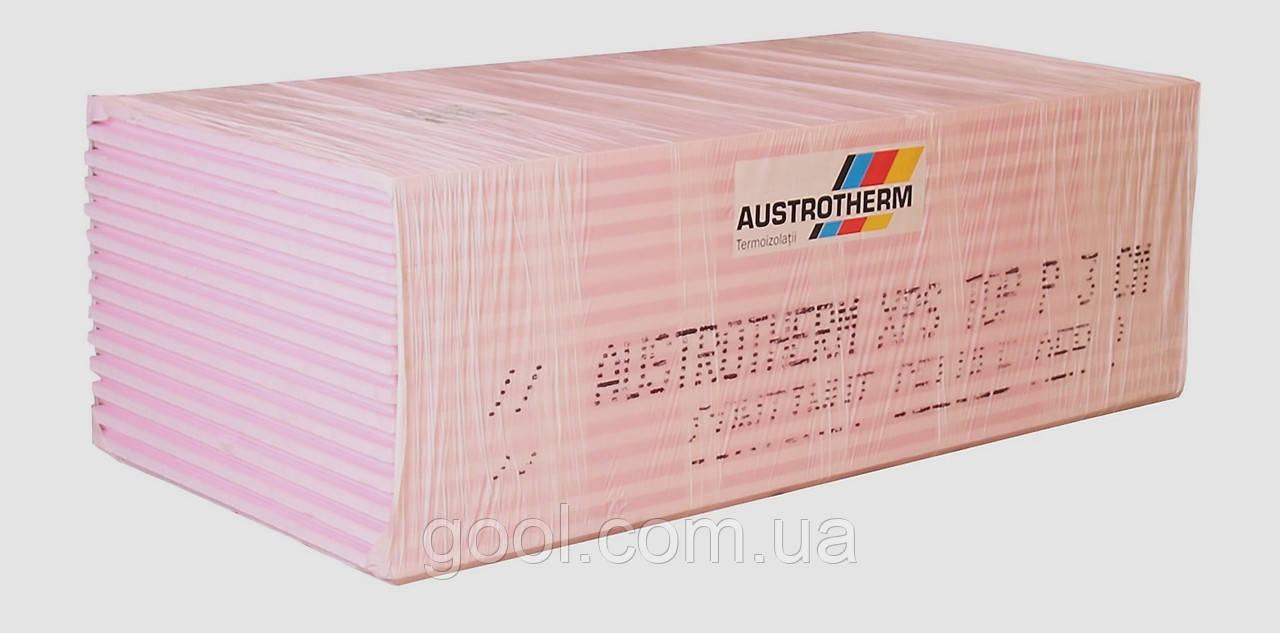Austrotherm XPS (Австротерм) 1250х600х30мм пінополістирол ЕППС вафельна поверхня упаковка 14 аркушів, фото 1