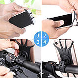Тримач для смартфона силіконовий універсальний 4"-6", фото 8