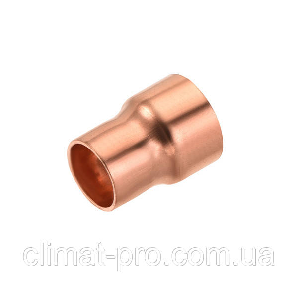 ⌀ 3/4" х 1" муфта редукційна (перехід) мідна, фото 1