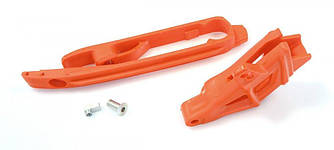 Polisport Chain guide + swingarm slider - KTM/Husqvarna (Orange) (90731)