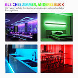 Світлодіодна LED стрічка Mafiti, 5-ти п'ятиметрові світлодіодні лампи RGB смарт музична WiFi, фото 2