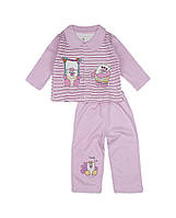 Пижама ясельная для малышей 55, Розовый