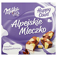 Конфеты птичье молоко MILKA Альпийское молочко сметанковое 330г Германия