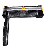 Різак для паперу повзунковий A4 з упором 909-5, фото 3