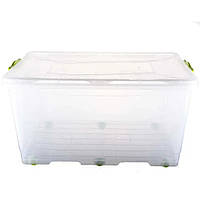 Пластиковый контейнер с крышкой для пищевых продуктов BIG BOX №2 (50л)