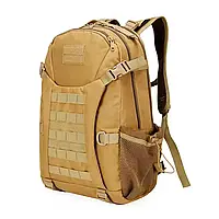 Армейский тактический рюкзак на 30 л, 50х34х18 см Y003 Песочный / Рюкзак мужской с креплением Молли