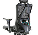 Ергономічне офісне крісло Kalisto ANGEL чорне, фото 3