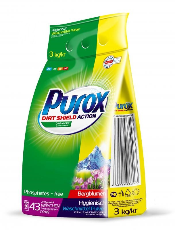 Пральний порошок Purox Universal 3 кг