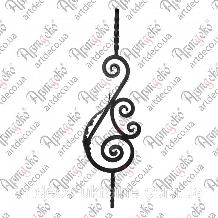 Стовп 1200х350х20 невальц. Арт. 24.330.25, фото 1