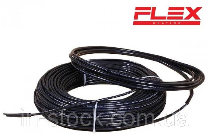 Тонкий нагрівальний кабель в стяжку Flex Flex EHC -17.5/35 - 3.5 м.кв.