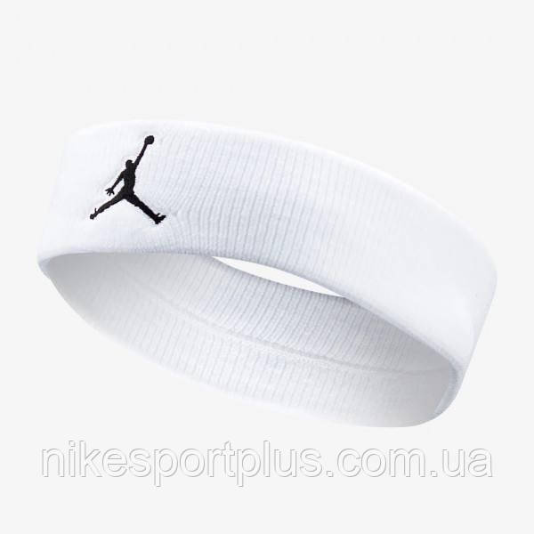ПОВ'ЯЗКА НА ГОЛОВУ JORDAN JUMPMAN HEADBAND WHITE/BLACK OSFM J.KN.00.101.OS