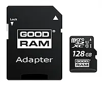 MicroSDXC 128GB UHS-I Class 10 Goodram + SD-adapter (M1AA-1280R12)