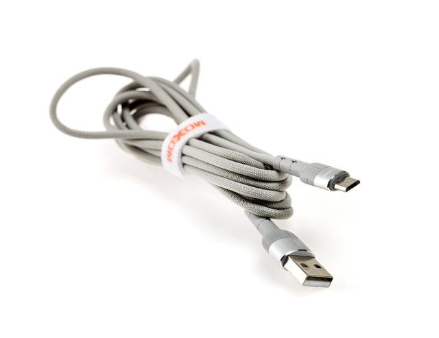 Кабель USB Moxom CC-73 microUSB 2.4A 