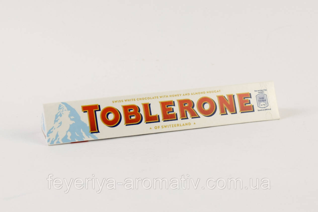 Белый шоколад Toblerone медово-миндальной нугой 100g (Швейцария ...