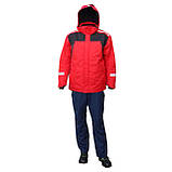 Куртка-парка зимова робоча Sizam Edinburgh, червона, L, фото 3