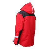 Куртка-парка зимова робоча Sizam Edinburgh, червона, L, фото 5