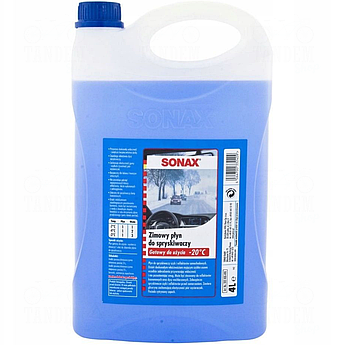 Очисник скла зимовий до -20°С SONAX, 4 л