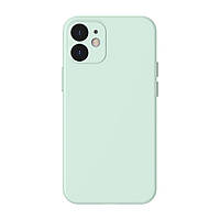 Чехол Baseus для iPhone 12 Liquid Silica Gel, Mint green (WIAPIPH61N-YT6B)