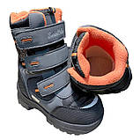 Ортопедичні зимові термо черевики чоботи на овчині для хлопчика Sursil Ortho розміри 30-35, фото 2