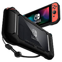 Чехол Spigen для Nintendo Switch - Rugged Armor, Black (ACS01228)