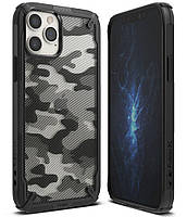 Чехол ringke для iPhone 12/12 Pro - Fusion X, Camo Black