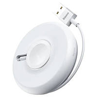 Беспроводное зарядное устройство Baseus для Apple Watch YoYo, White (WXYYQIW03-02)