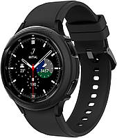 Чехол Spigen для Galaxy Watch 4 (42mm) - Liquid Air , Black (ACS03141)