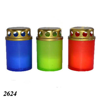 Свічка лампадка пластмасова d 50 мм х 70 мм (10шт)