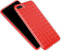 Чехол Baseus для iPhone 7 Plus/8 Plus BV Weaving Case, Red (WIAPIPH8P-BV09)