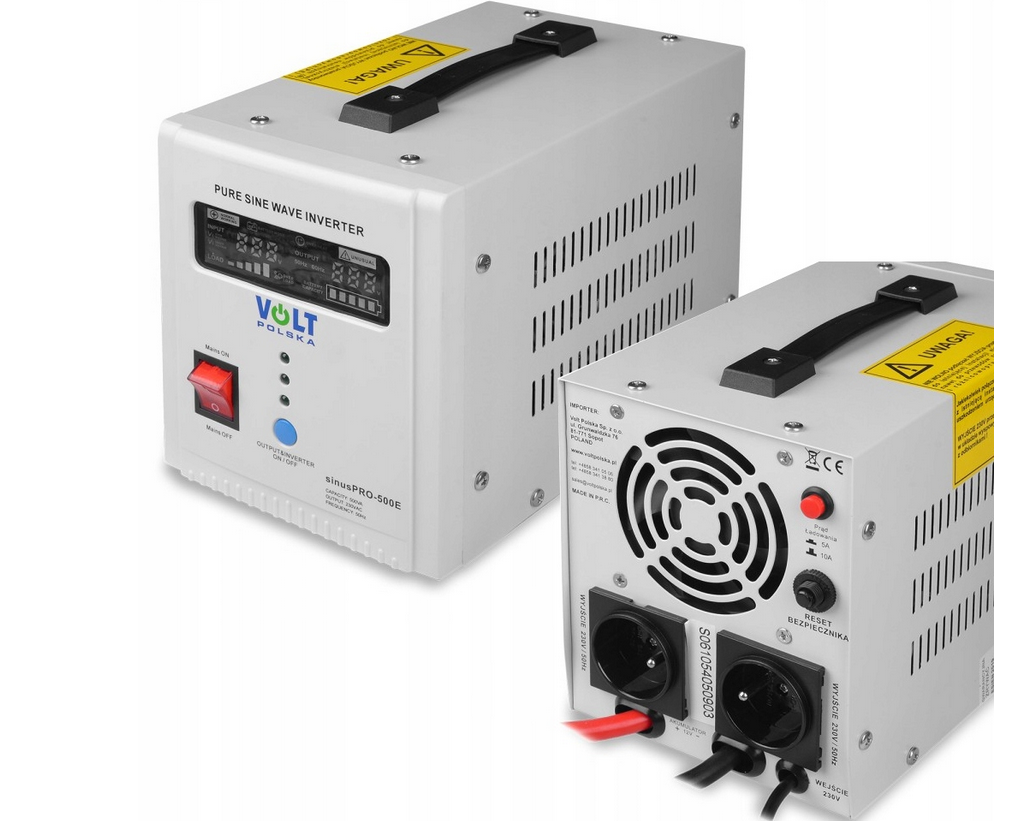 ББЖ Блоки безперебійного живлення Volt Polska Sinus PRO 500W 12V UPS