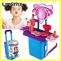 Детский набор визажиста в чемодане Suitcase Transformable Makeup / Игровой набор для девочек