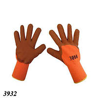Перчатки Х/б грубые рабочие пена (12шт)
