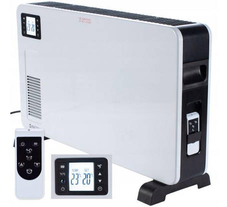 Обігрівач електричний конвектор з пультом Maltec CH3500DW 2300 W, фото 1