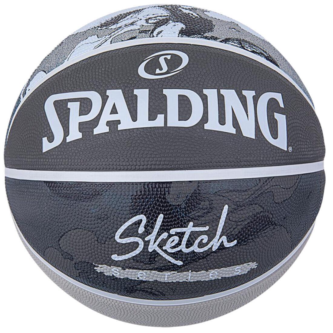 Баскетбольний м'яч Spalding Sketch Jump Ball р. 7 (84382Z), фото 1