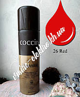 Краска аэрозоль для замши, нубука, велюра Красная Coccine RAVIVANT Red 250 мл