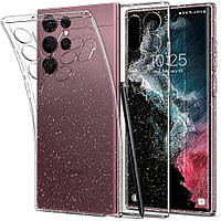 Чехол Spigen для Samsung Galaxy S22 Ultra - Glitter, Crystal Quartz (ACS03913)