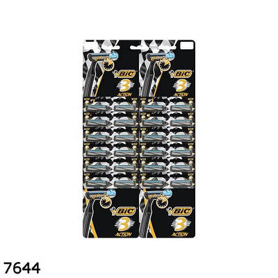 Бритва BIC Action 3 леза планшет 24шт (24шт)