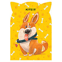 Блокнот Kite Corgi dog K22-461-2, 48 аркушів, клітинка