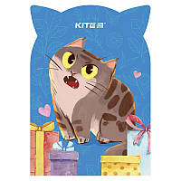 Блокнот Kite Gift cat K22-461-1, 48 аркушів, клітинка