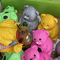 Іграшка антистрес з орбізами "Ведмедик", мікс, Игрушка антистресс "Мишка", фото 2