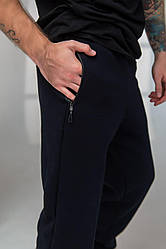 Чоловічі теплі спортивні штани на флісі 1019 (50, 52, 54, 56, 58) (квіту: темно-синій, хакі, чорний) СП