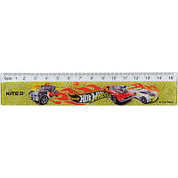 Лінійка пластикова Kite Hot Wheels HW22-090, 15 см