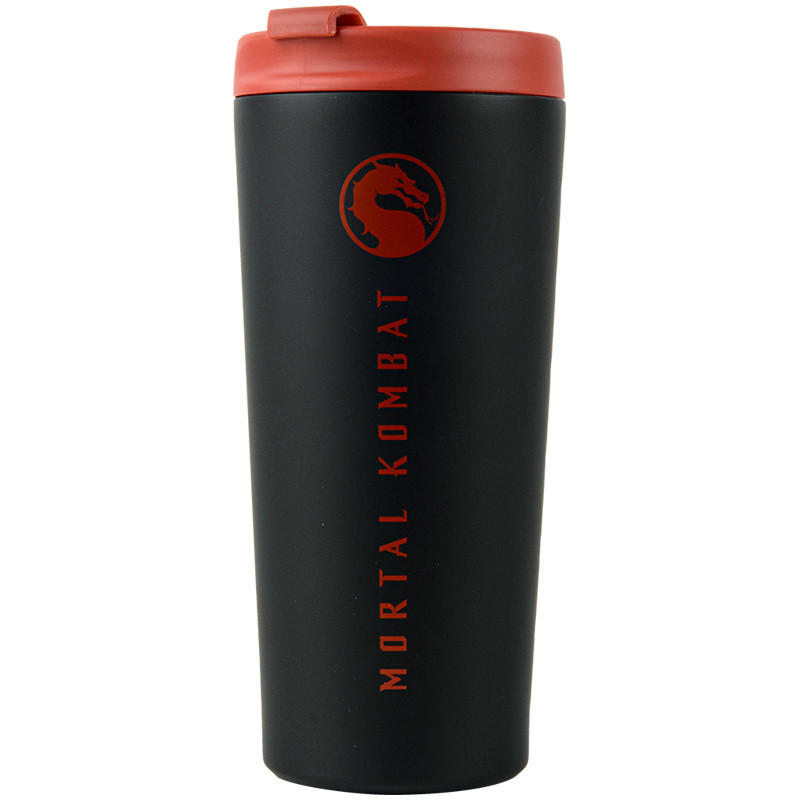 Термокружка Kite Mortal Kombat MK22-303, 440 мл, чорна