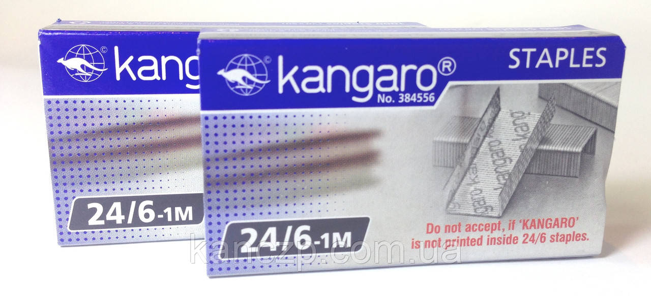 Скоба No 24 КАNGARO для степлера, фото 1