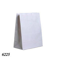 Пакет бумажный белый 19х28х11 см (20шт)