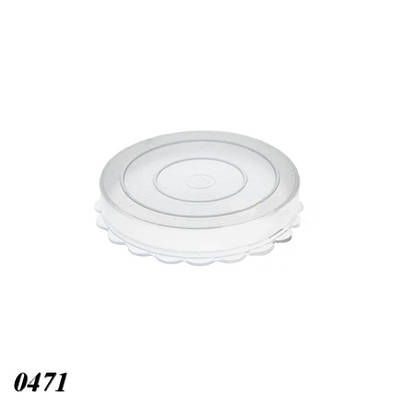 Кришка поліетиленова біла 66 мм (500шт)