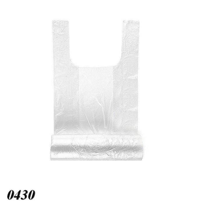 Пакети у рулоні білі 22х42 см, фото 1