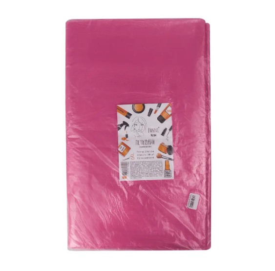 Пенюари одноразові поліетиленові Panni Mlada Рожеві 100 шт, фото 1