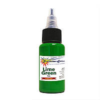 Стерилізоване чорнило для татуювання Starbrite Lime Green 15ml 0,5oz